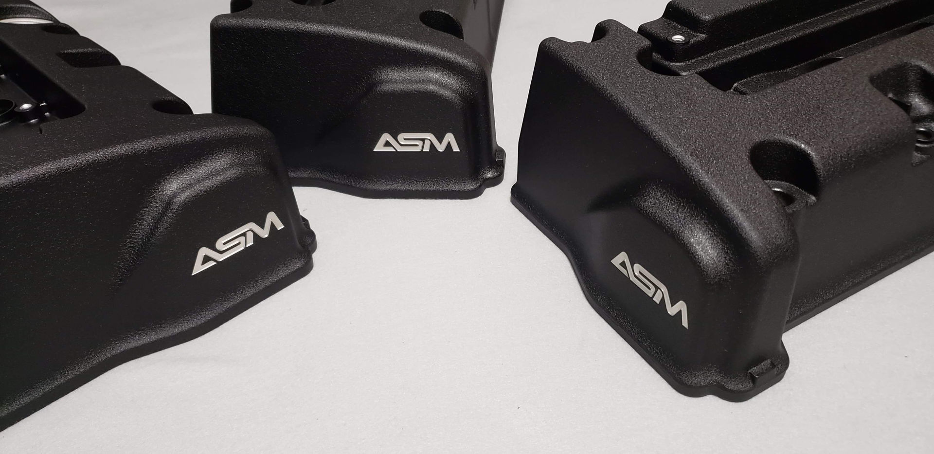 ASM Special Edition K Series Valve Cover Wrinkle Black. ASMotorsports