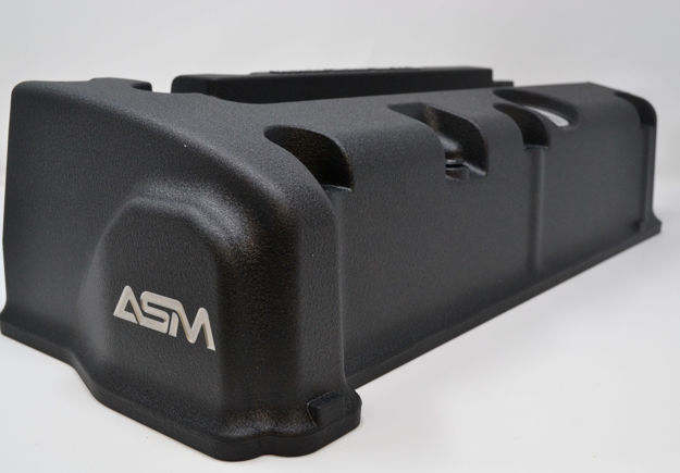 Picture of ASM Special Edition K Series Valve Cover - Wrinkle Black