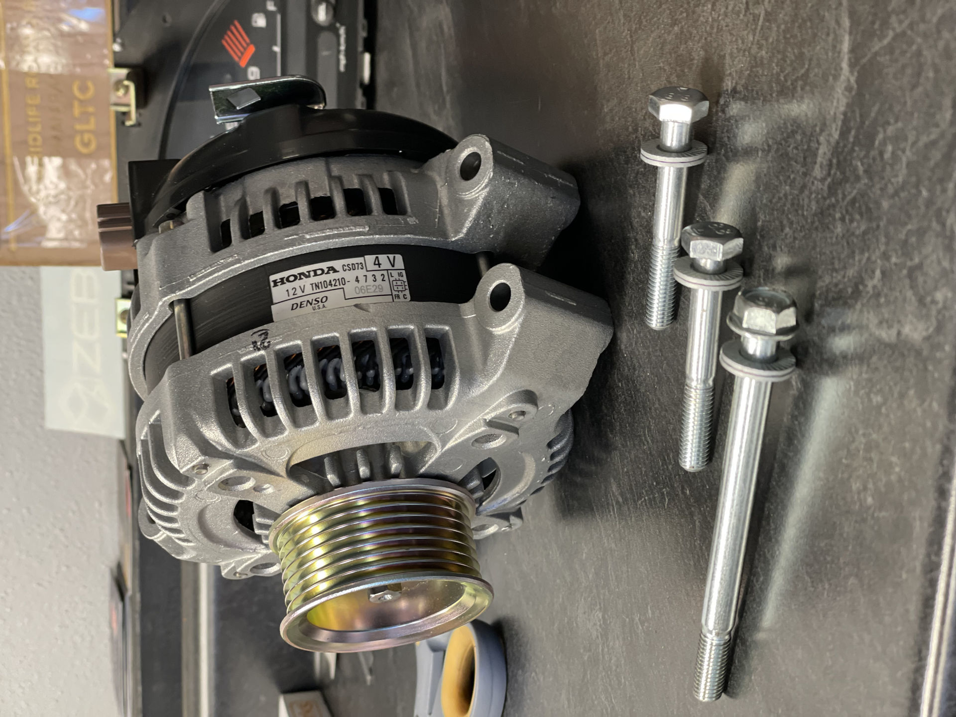 NEW OEM Honda KSeries Alternator [No Core Required]. ASMotorsports Store