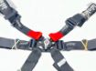 Picture of Copse 6pt FIA 8853:2018 Harness - 2" - Snap Hook or Bolt-In, Pull-Down - Red