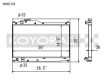 Picture of Koyo 00-09 Honda S2000 2.0/2.2L (MT) Radiator