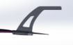 Picture of ASMxZebulon C8 rear swan wing kit - ZWG330